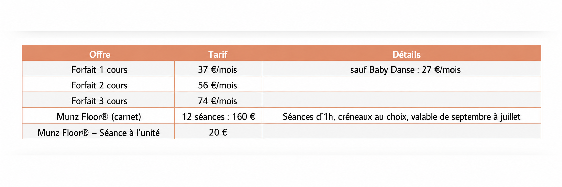 forfait